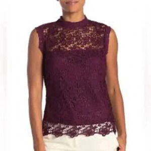 Nanette Lepore‎ women’s sleeveless top emboidered size XS
